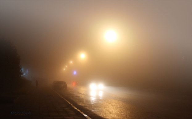 Heavy-fog-and-car-lights